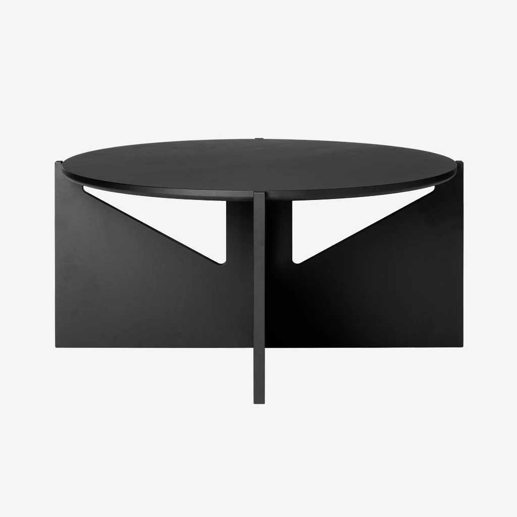 Kristina Dam Wooden Coffee Table XL Black - Image 3
