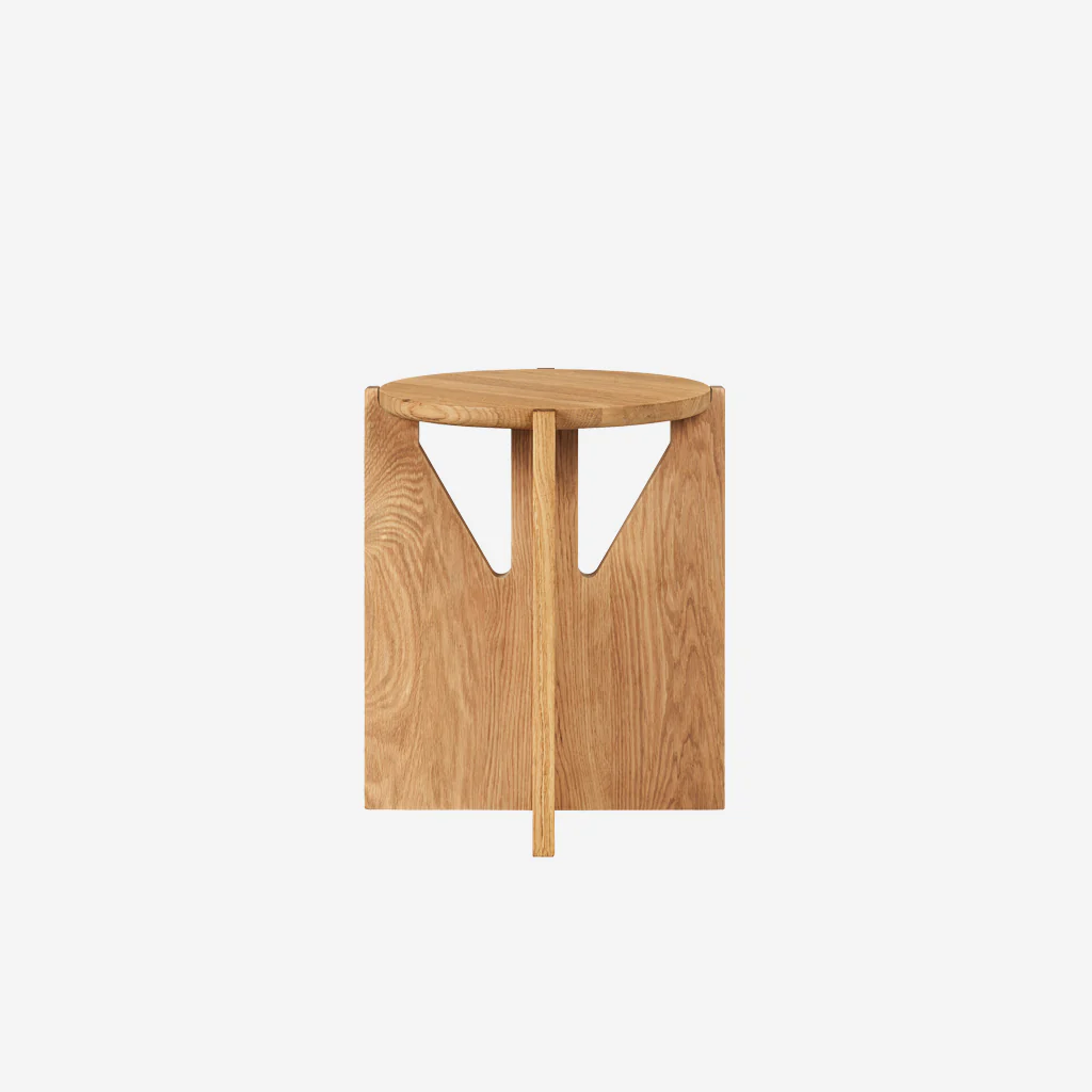 Kristina Dam Wooden Stool Oiled Oak