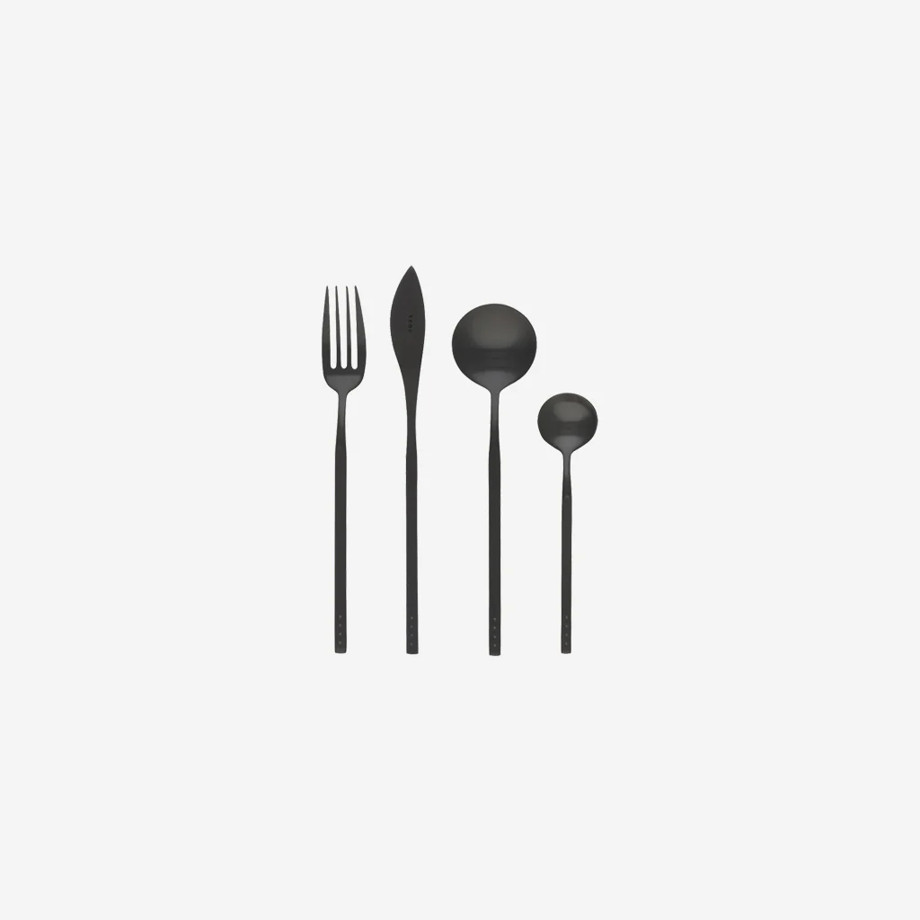 KROF Cutlery Set 8 piece Matte Black