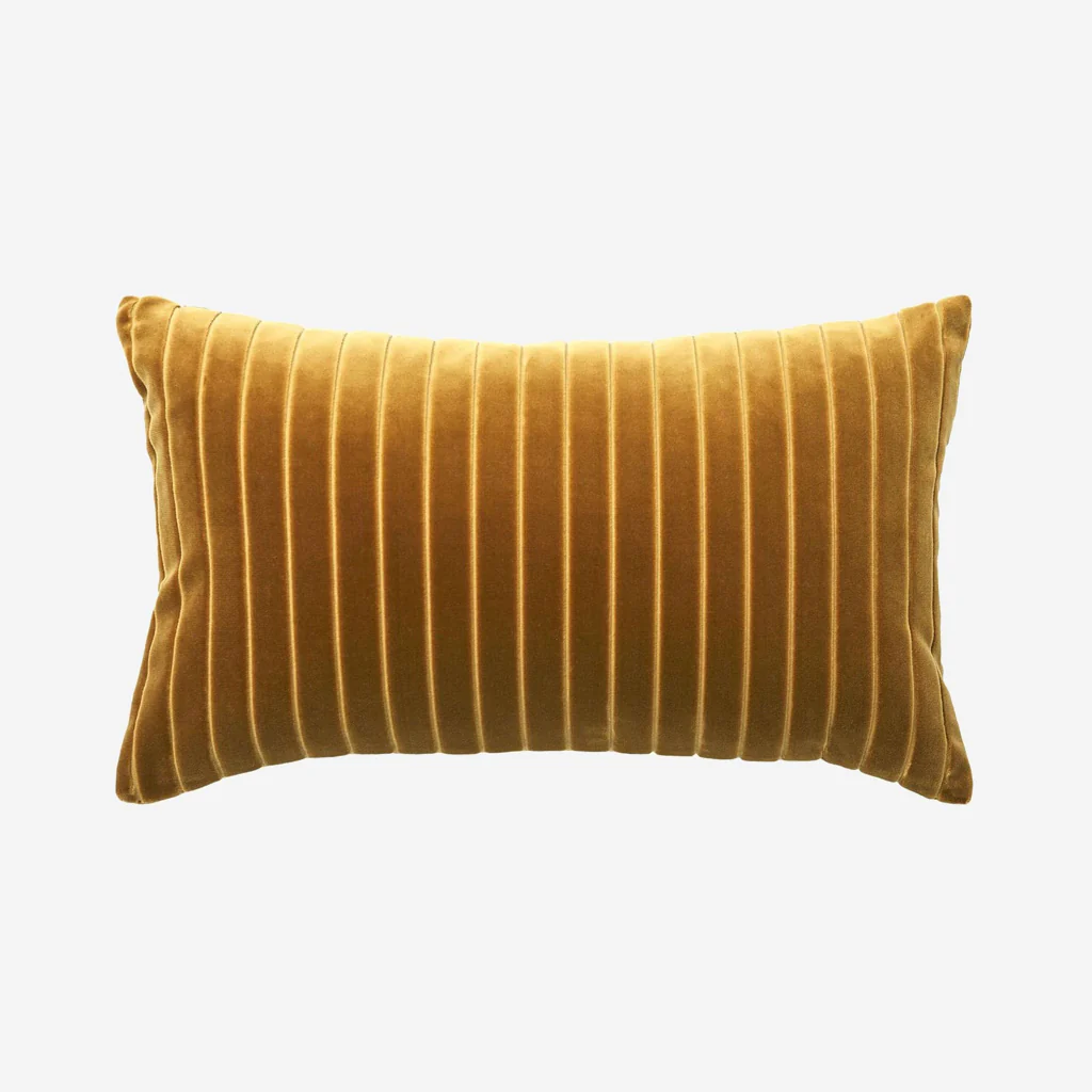 L&M Home Easton Velvet Mini Cushion Toffee - Image 2
