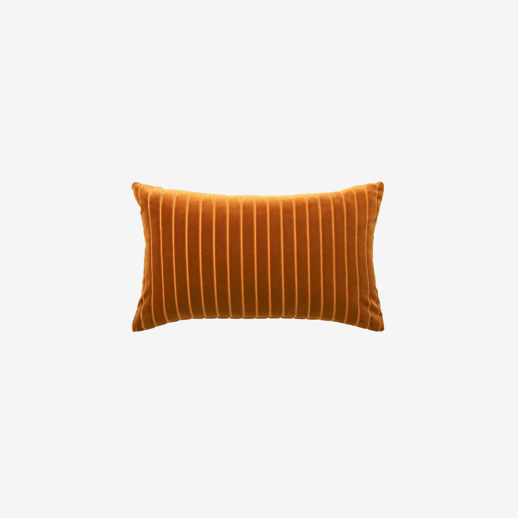 L&M Home Easton Velvet Mini Cushion Whiskey
