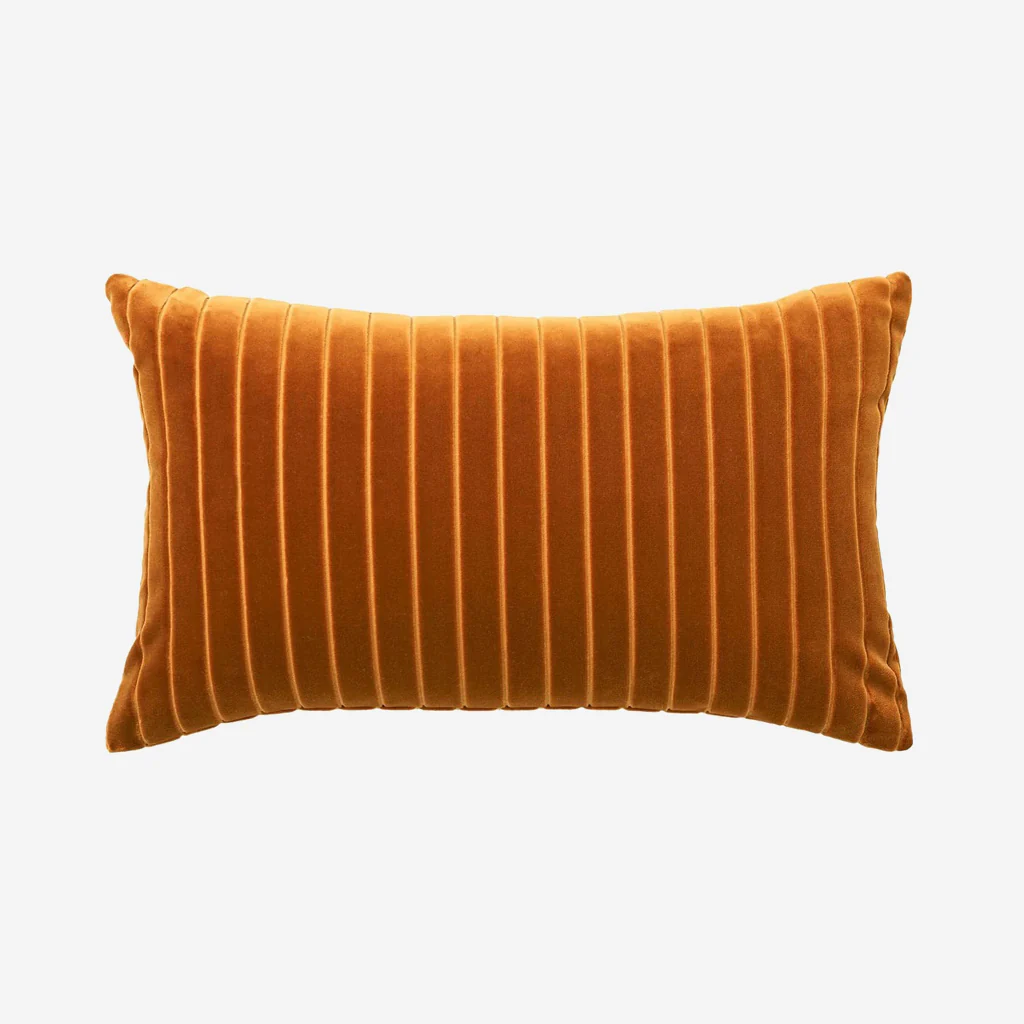 L&M Home Easton Velvet Mini Cushion Whiskey - Image 3