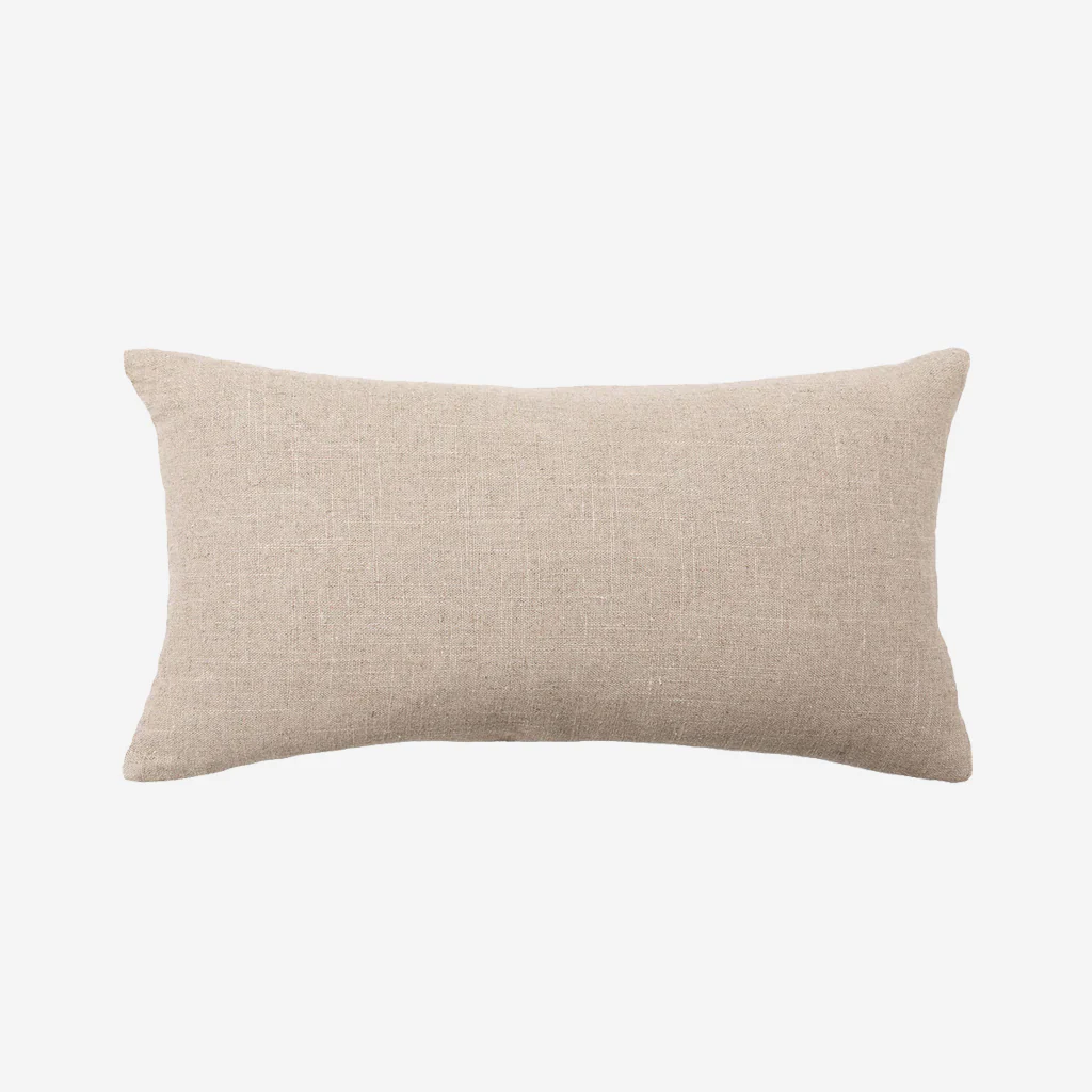 L&M Home Etro Lumbar Velvet Cushion Olive Green - Image 3