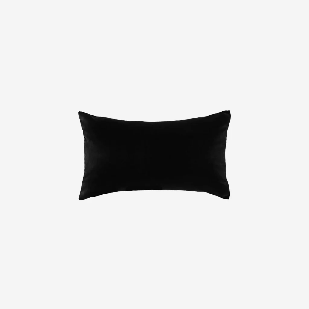 L&M Home Etro Mini Velvet Cushion Black