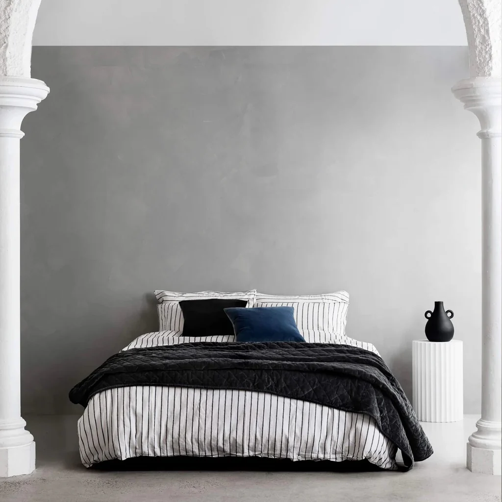 L&M Home Etro Mini Velvet Cushion Black - Image 5