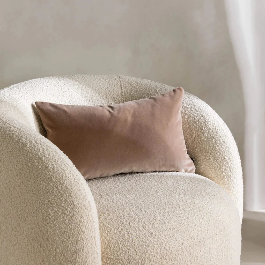 L&M Home Etro Mini Velvet Cushion Cacao - Image 3