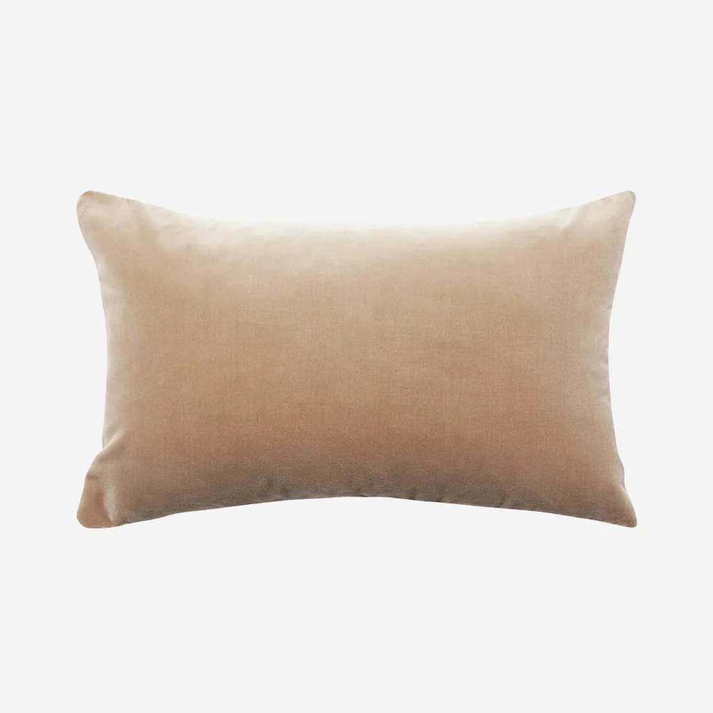 L&M Home Etro Mini Velvet Cushion Cacao - Image 4