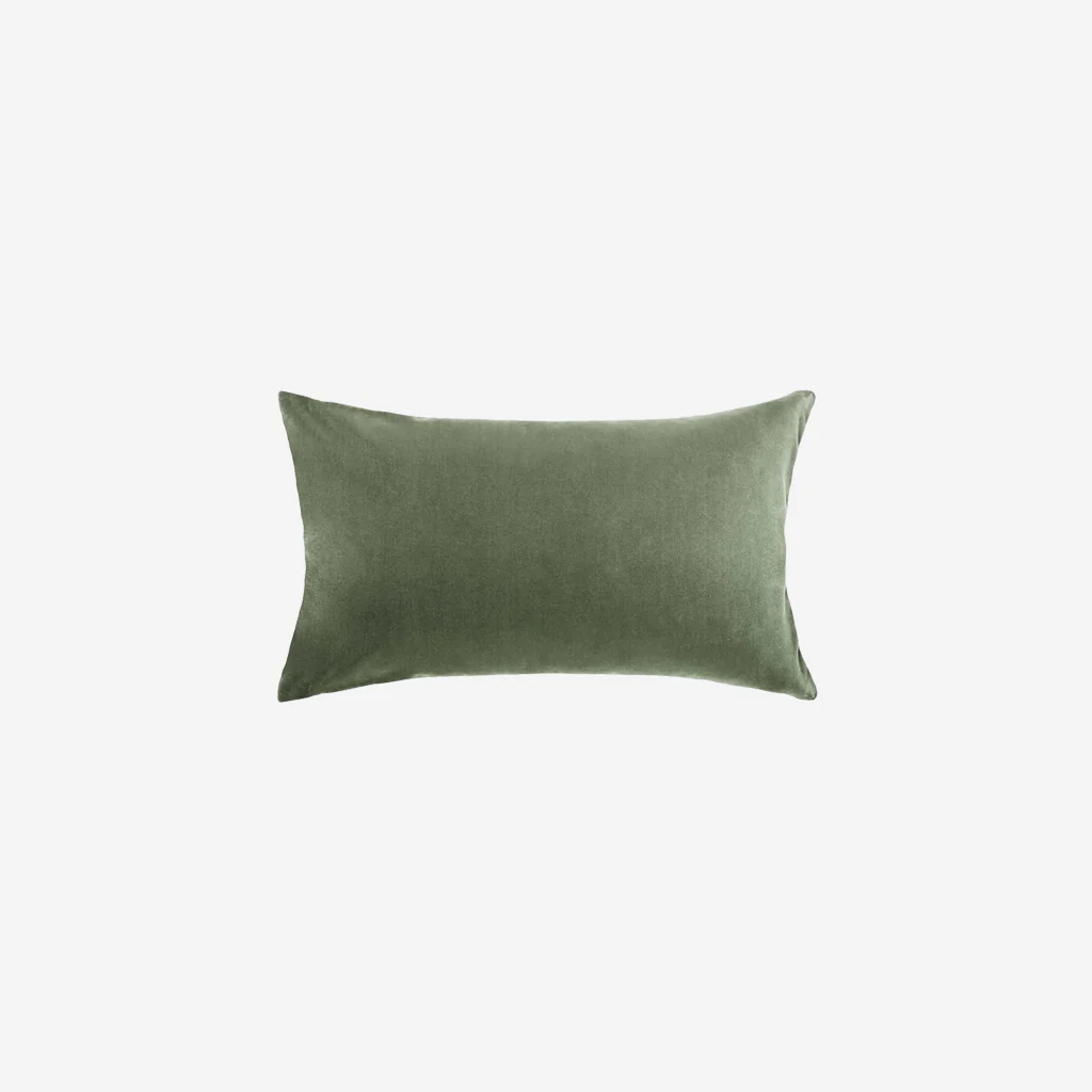 L&M Home Etro Mini Velvet Cushion Eucalypt