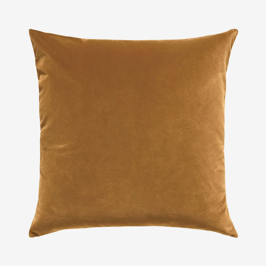L&M Home Etro Square Velvet Cushion Toffee - Image 4