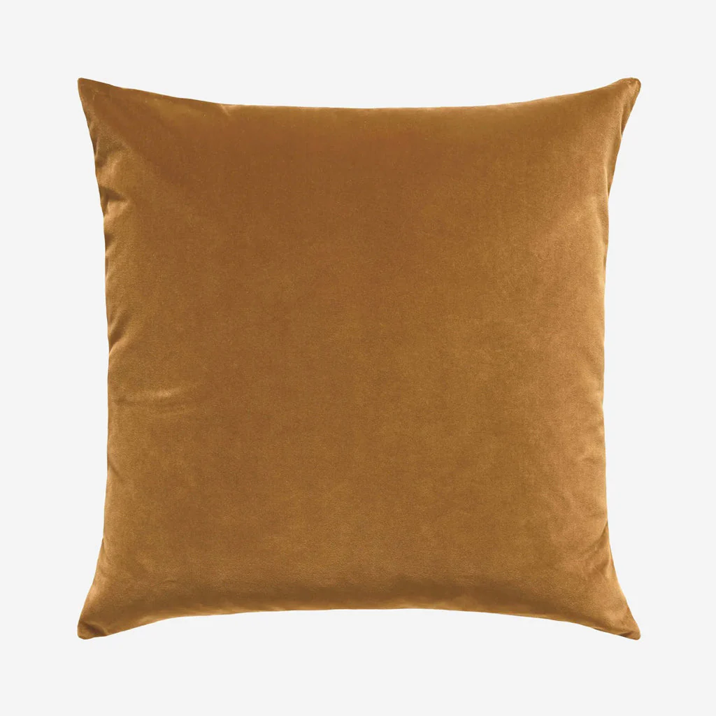 L&M Home Etro Square Velvet Grand Cushion Toffee - Image 4