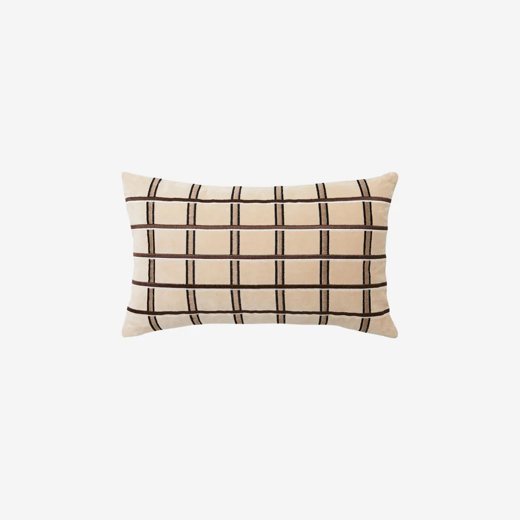 L&M Home Eze Chantille Velvet Cushion