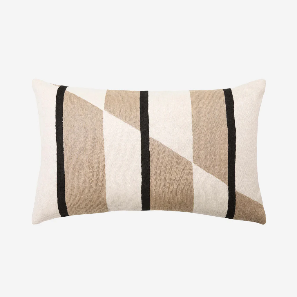 L&M Home Gigi Latte Cushion - Image 2