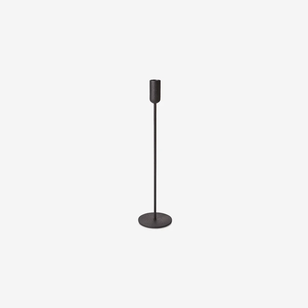 L&M Home Mona Candle Holder Black Large