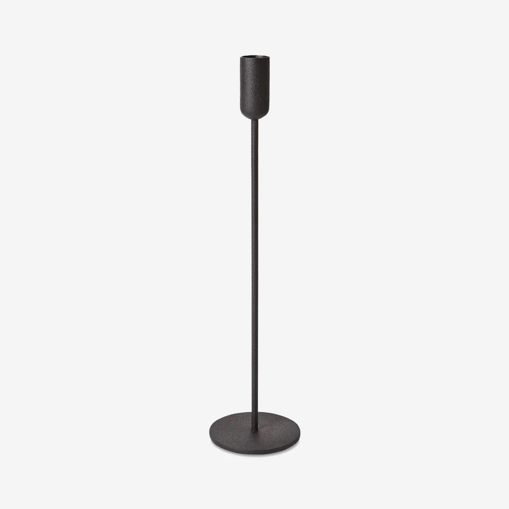 L&M Home Mona Candle Holder Black Large - Image 3