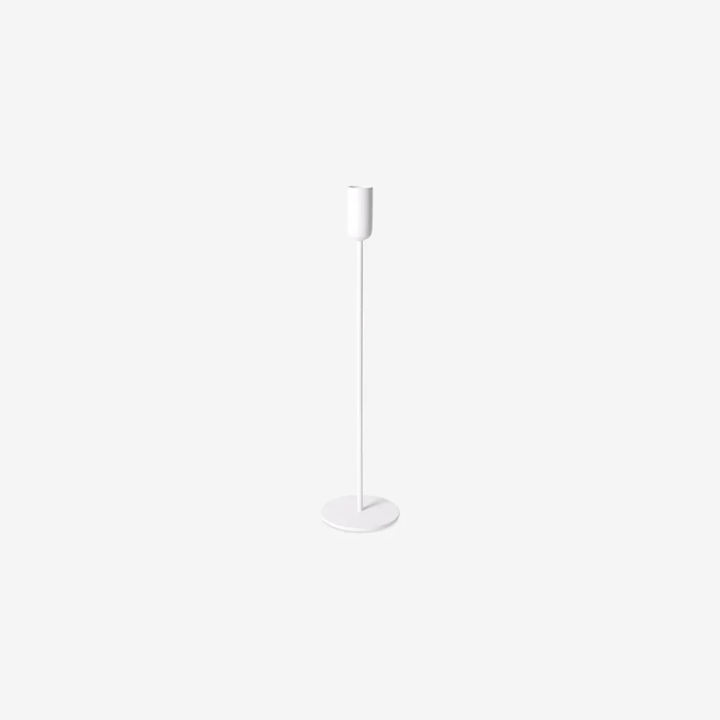 L&M Home Mona Candle Holder Chalk Large