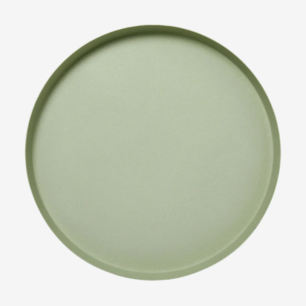 L&M Home Mona Round Tray Sage - Image 3