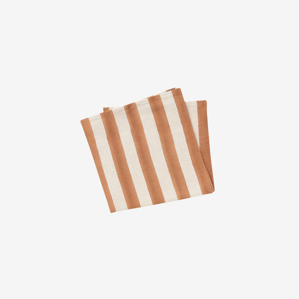 L&M Home Riviera Napkin Set Terracotta