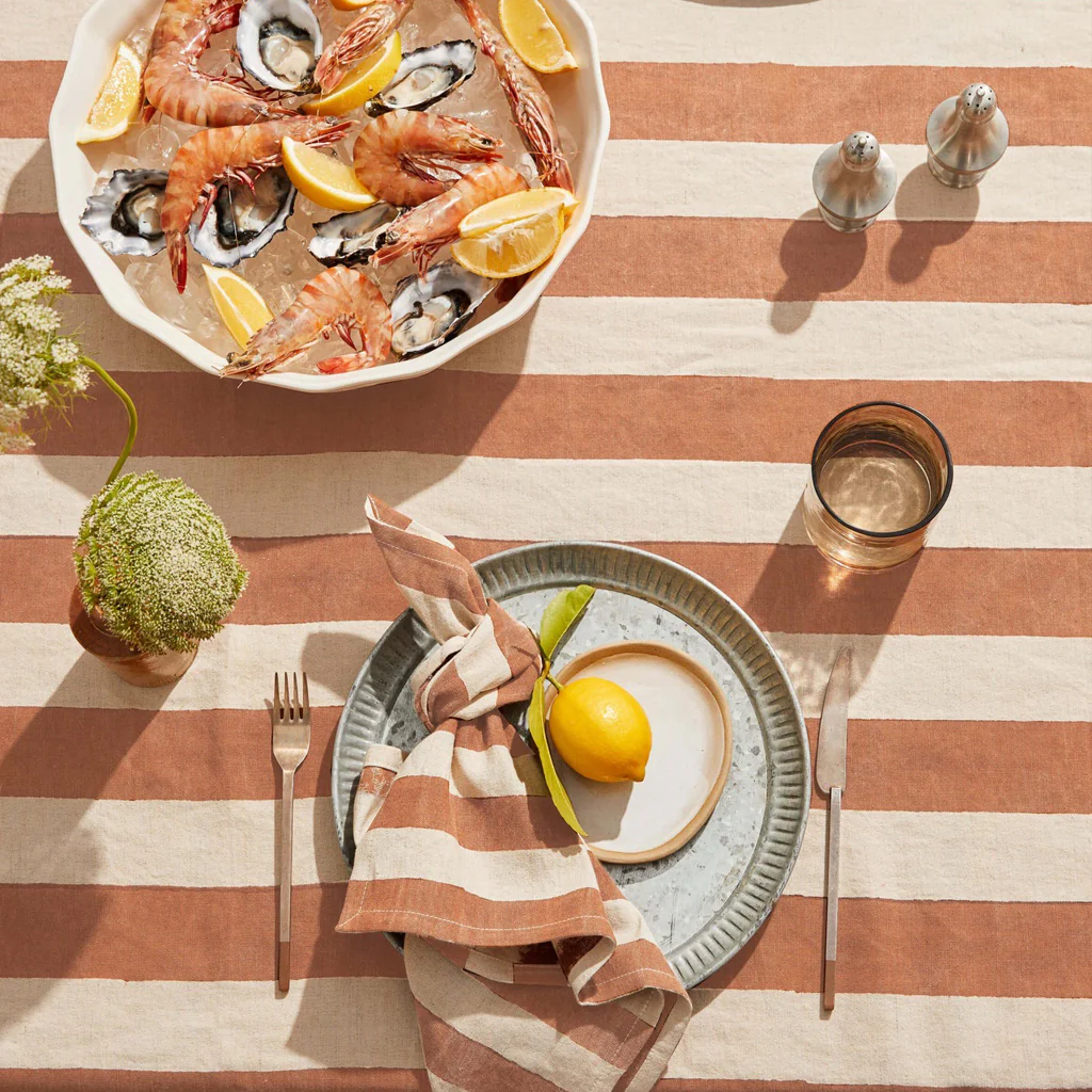 L&M Home Riviera Napkin Set Terracotta - Image 3