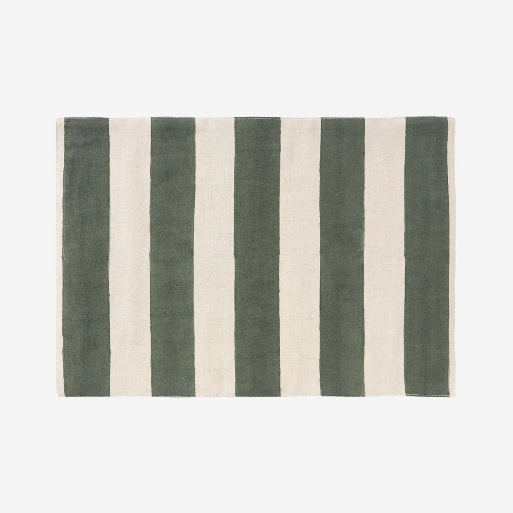 L&M Home Riviera Placemat Set Jade - Image 3