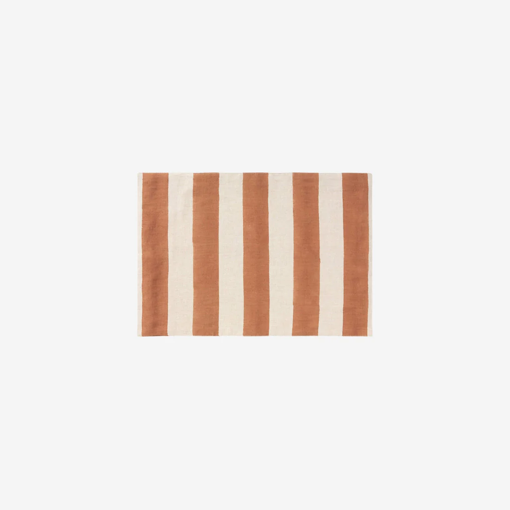 L&M Home Riviera Placemat Set Terracotta