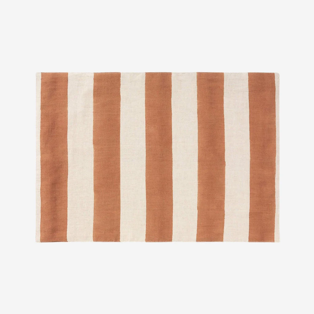 L&M Home Riviera Placemat Set Terracotta - Image 3