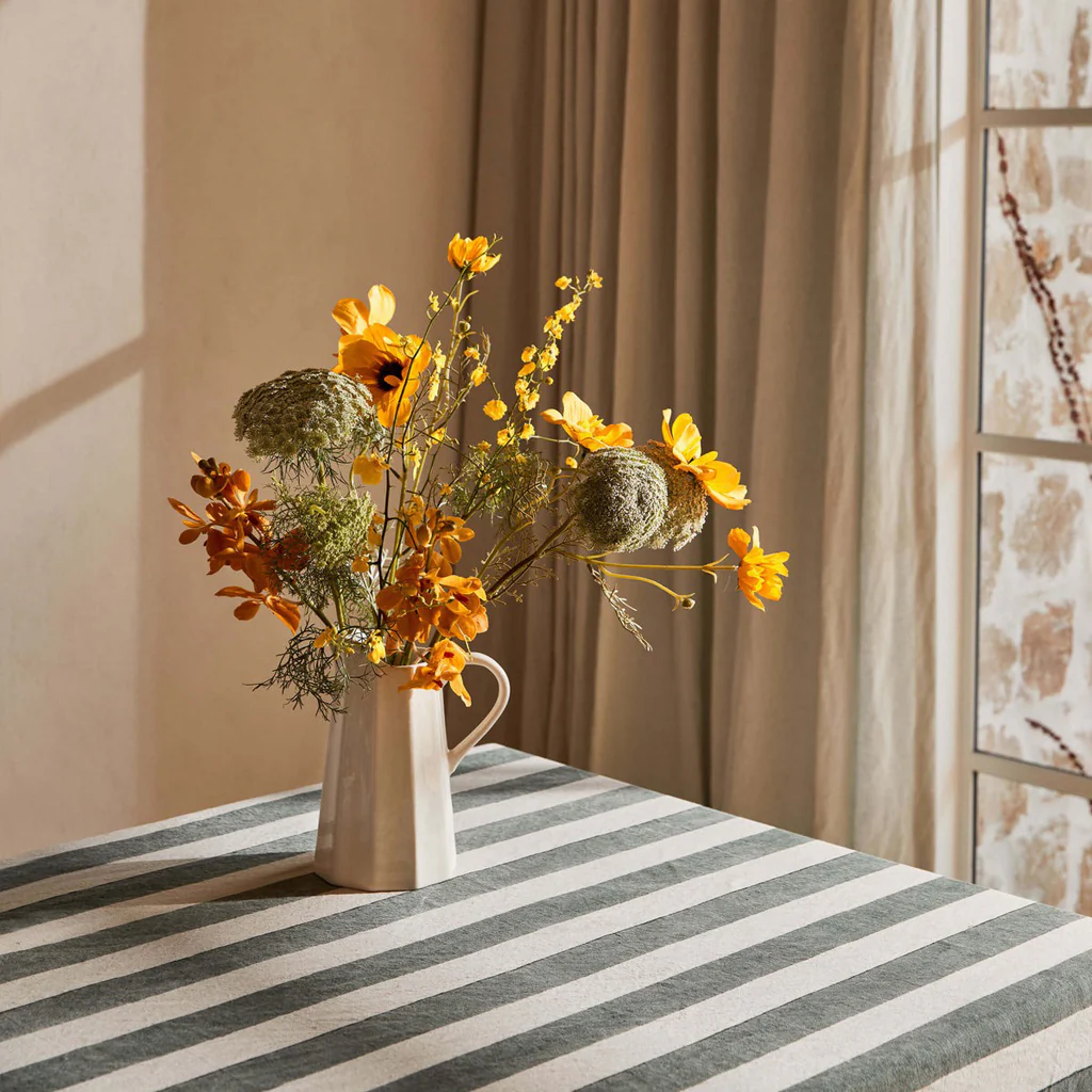 L&M Home Riviera Table Cloth Jade - Image 3