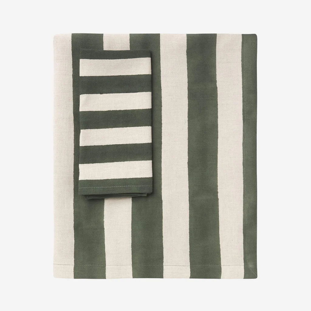 L&M Home Riviera Table Cloth Jade - Image 5
