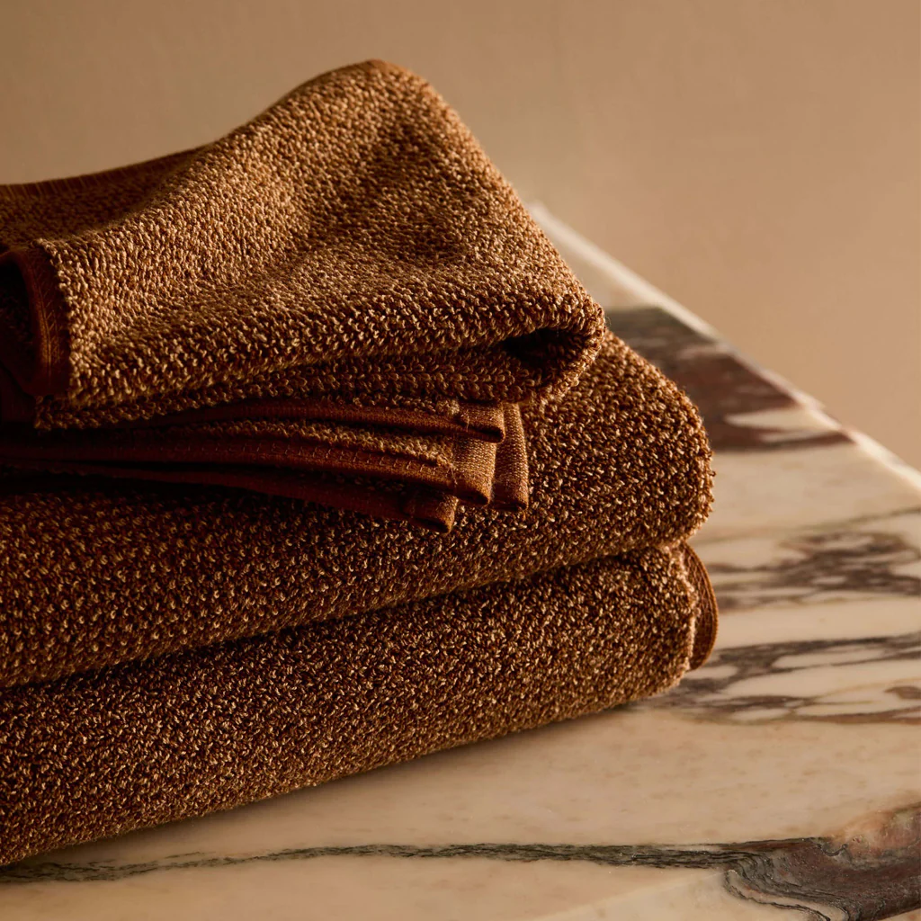 L&M Home Tweed Brulee Face Towel - Image 12