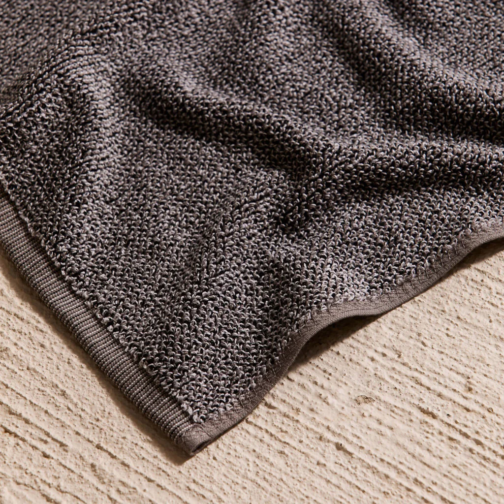 L&M Home Tweed Coal Bath Sheet - Image 9