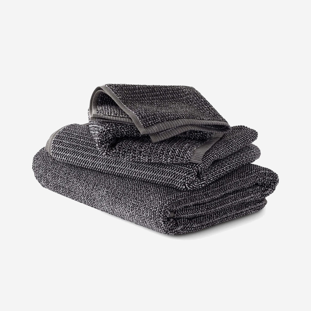 L&M Home Tweed Coal Face Towel - Image 3