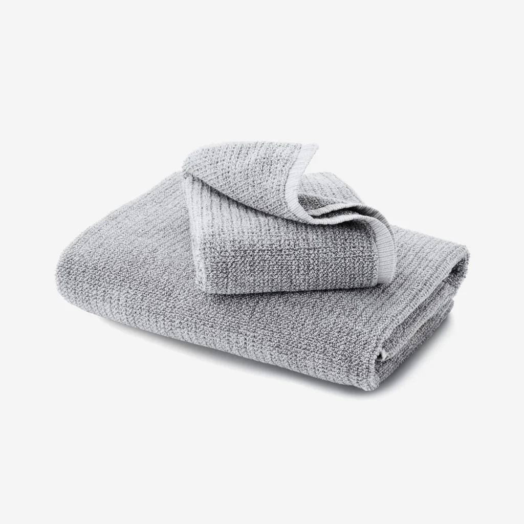 L&M Home Tweed Grey Hand Towel - Image 5