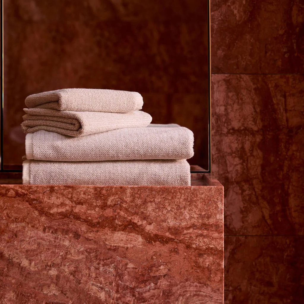 L&M Home Tweed Nougat Bath Mat - Image 2