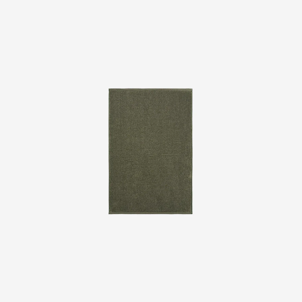 L&M Home Tweed Olive Bath Mat
