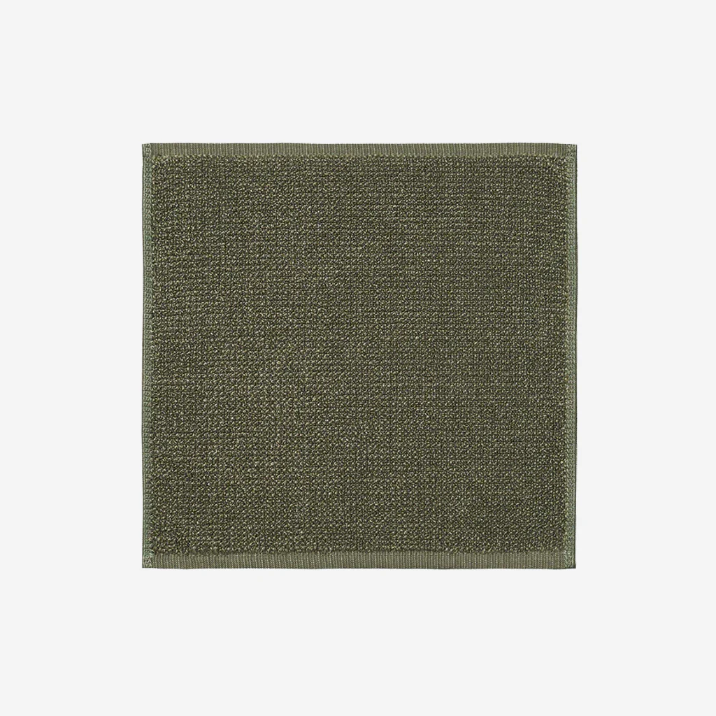 L&M Home Tweed Olive Face Towel - Image 3