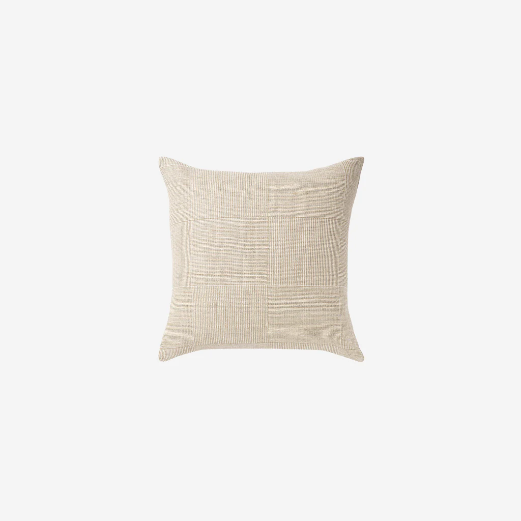 L&M Home Vida Linen Cushion Natural