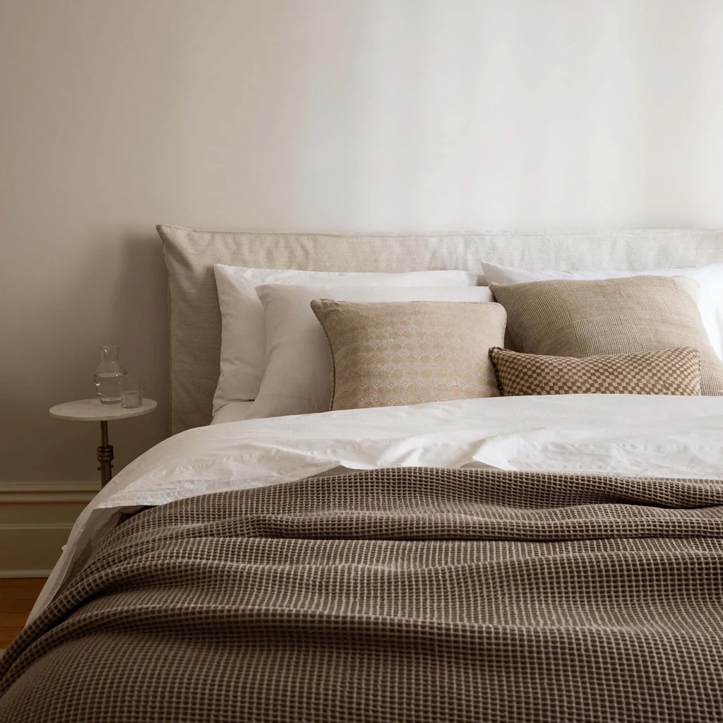 L&M Home Vida Linen Grand Cushion Natural - Image 2
