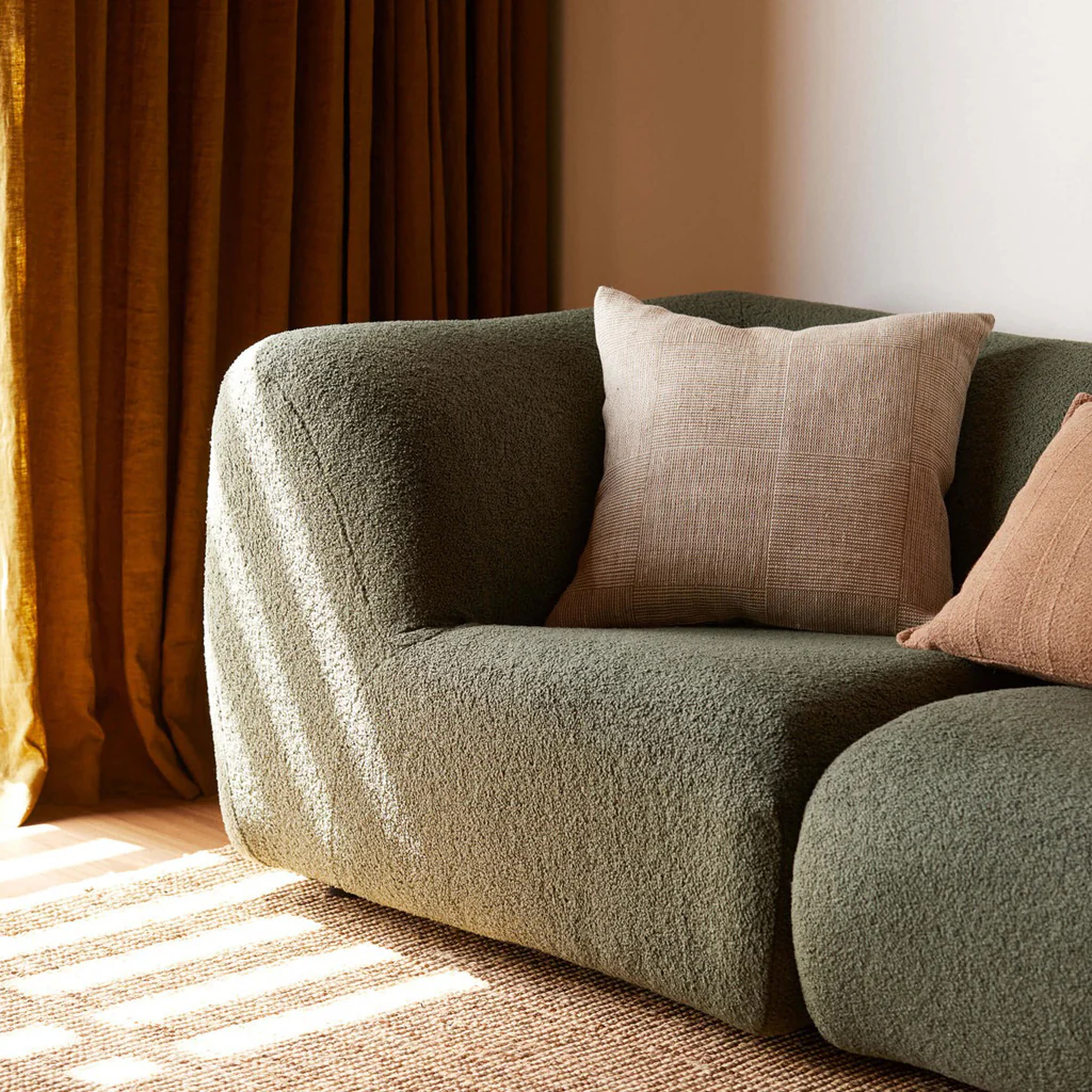 L&M Home Vida Linen Grand Cushion Natural - Image 3