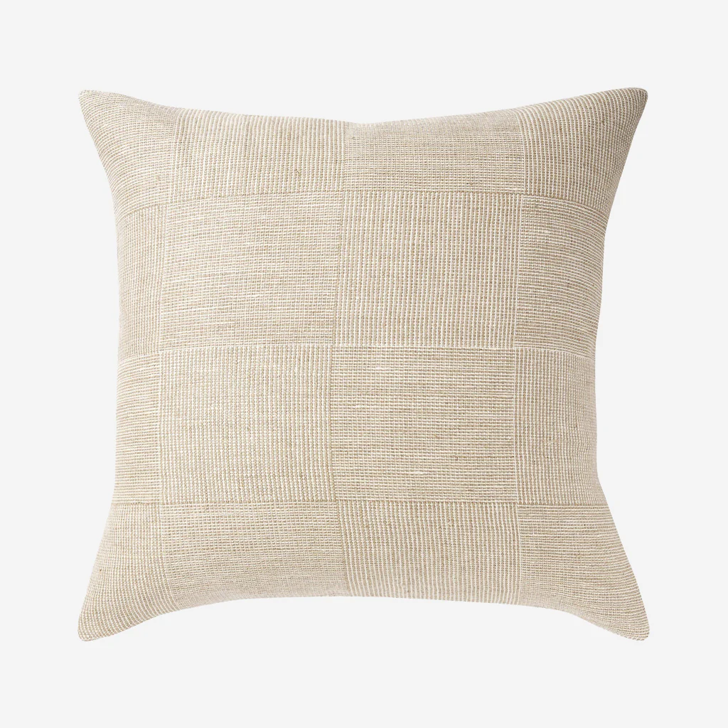 L&M Home Vida Linen Grand Cushion Natural - Image 5