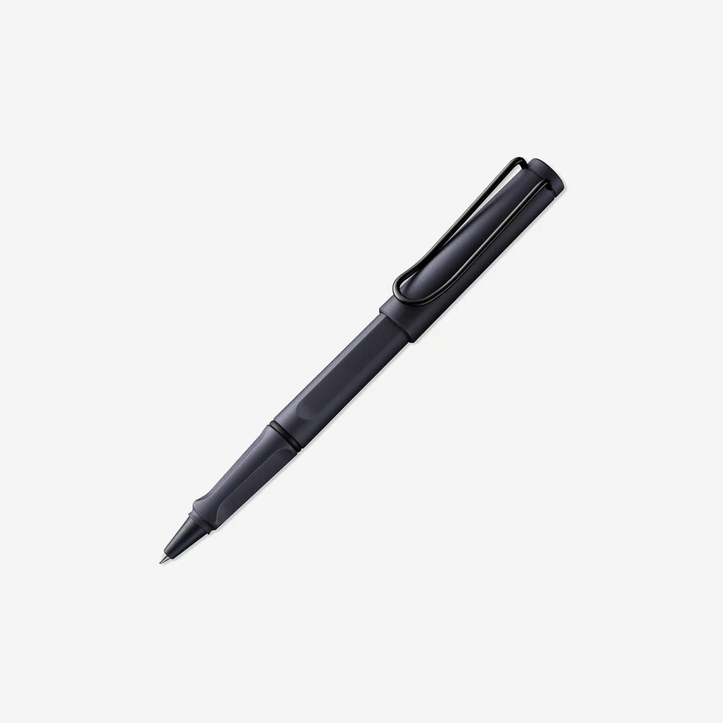 Lamy Safari Rollerball Pen Steel Black - Image 2