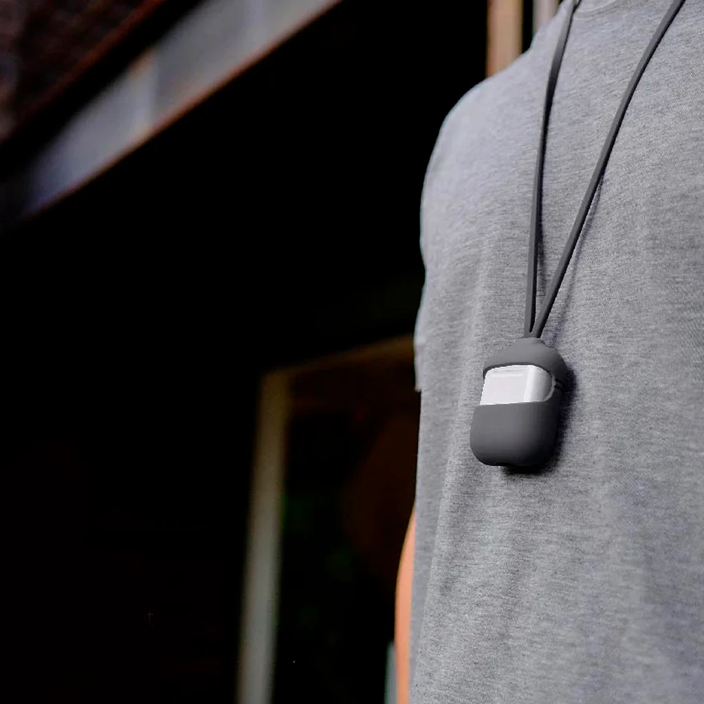 Lead Trend Airpod Capsule Grey with Strap - Image 2