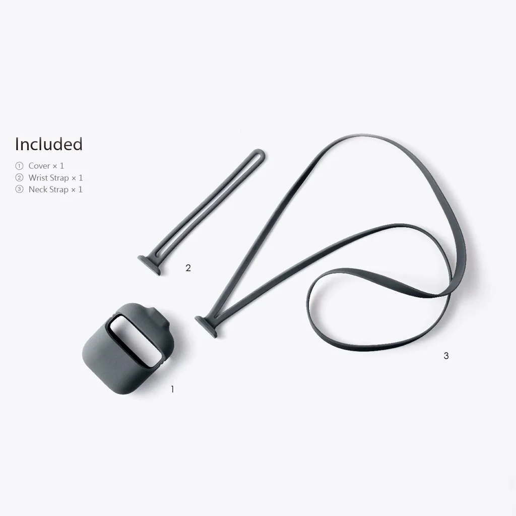 Lead Trend Airpod Capsule Grey with Strap - Image 6