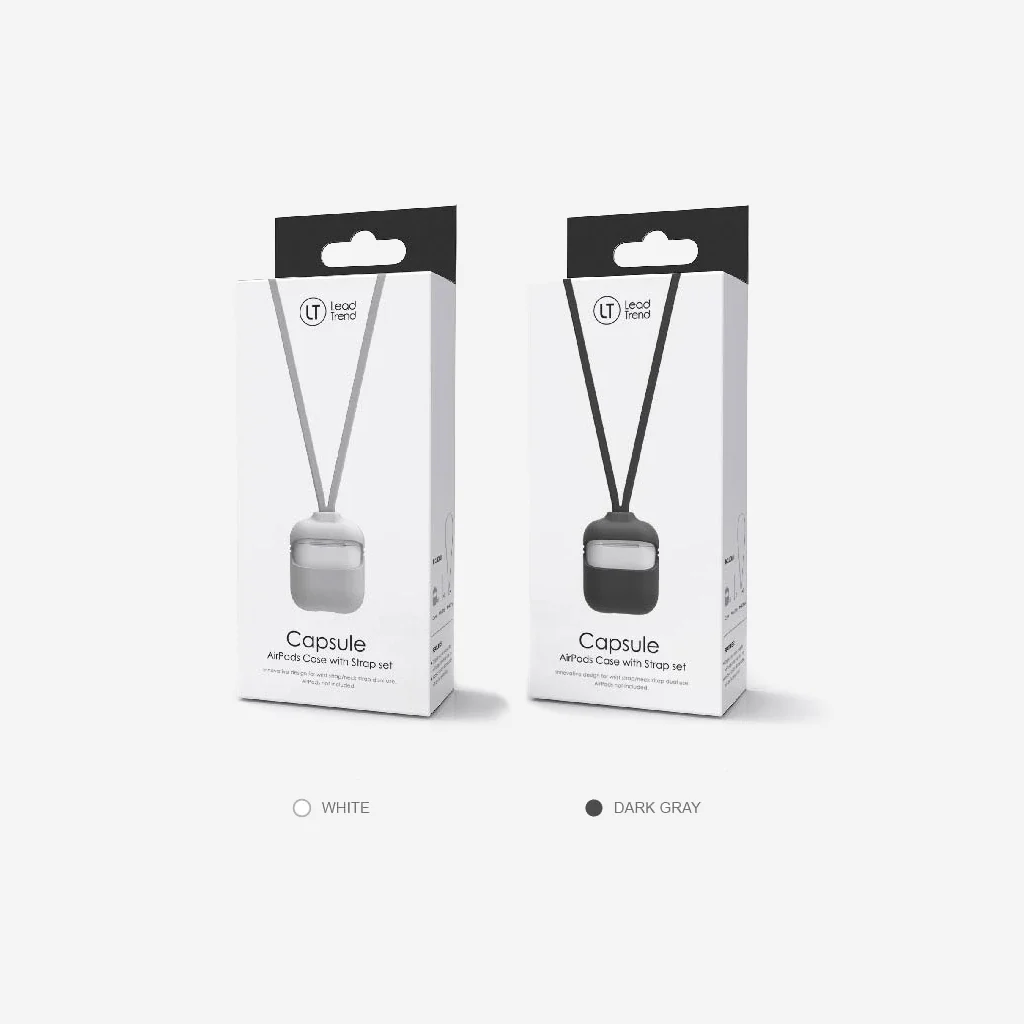 Lead Trend Airpod Capsule Grey with Strap - Image 8