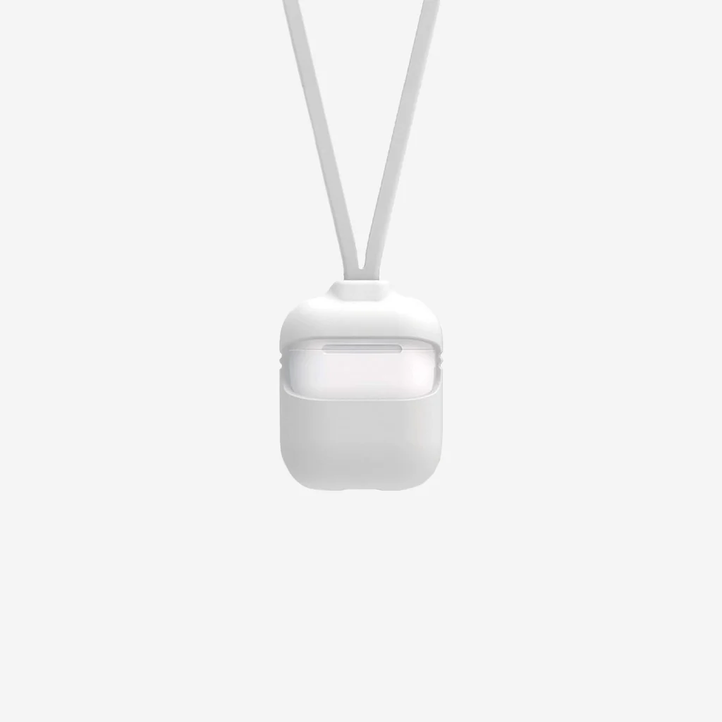 Lead Trend Airpod Capsule Case with Strap White