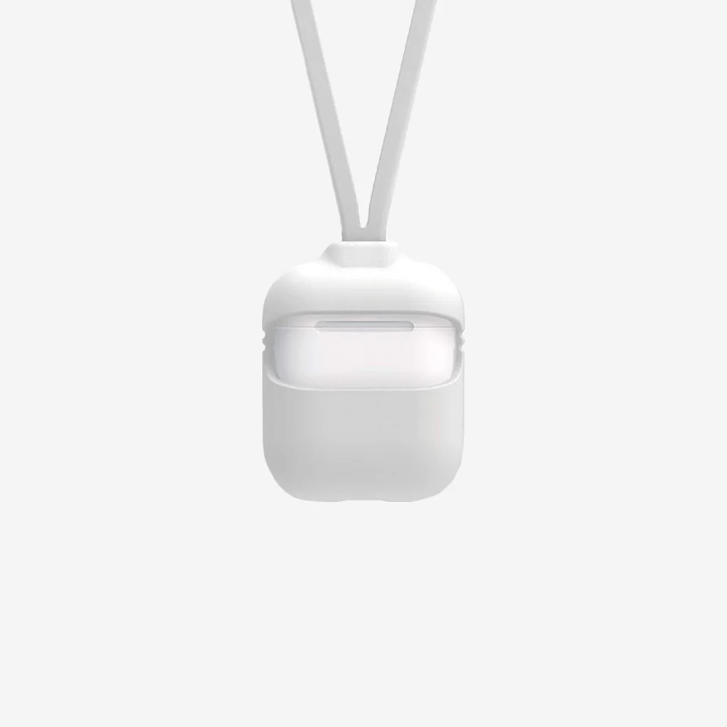 Lead Trend Airpod Capsule Case with Strap White - Image 6