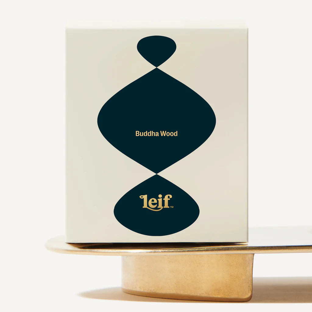 Leif Buddha Wood Candle - Image 4