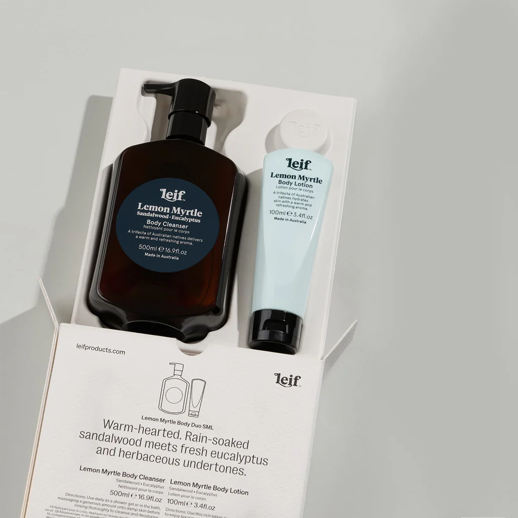 Leif Limited Edition Holiday Lemon Myrtle Body Duo Small - Image 3