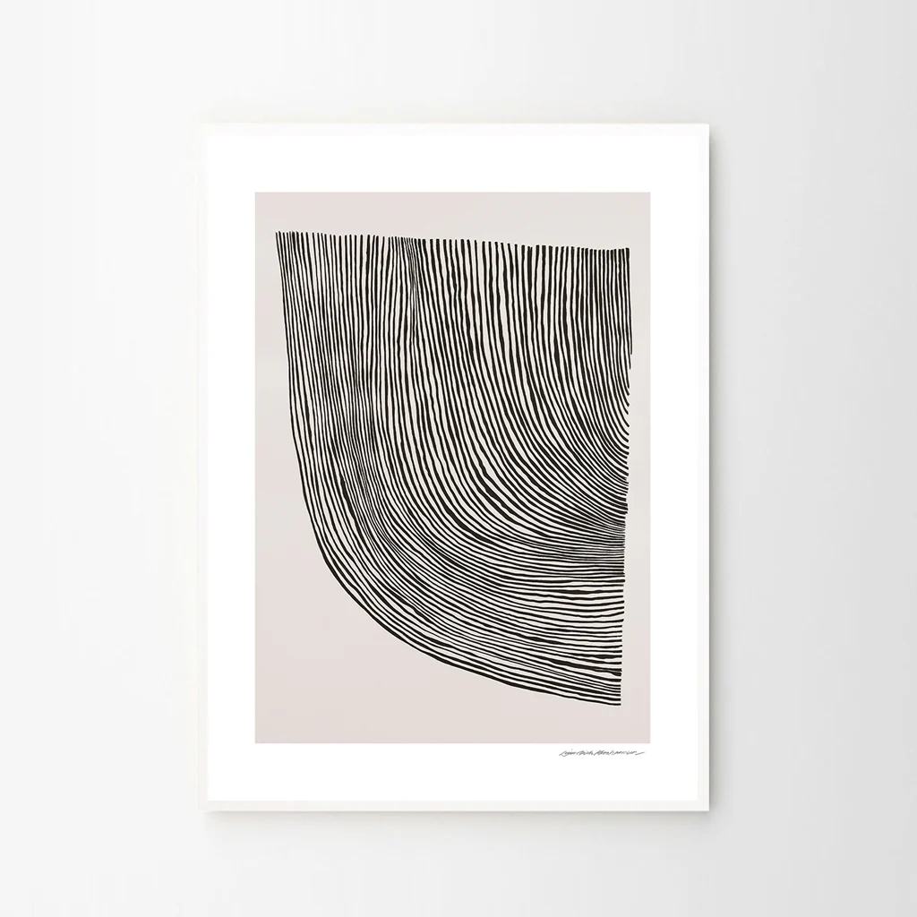 Leise Dich Abrahamsen Curves Print - Image 5