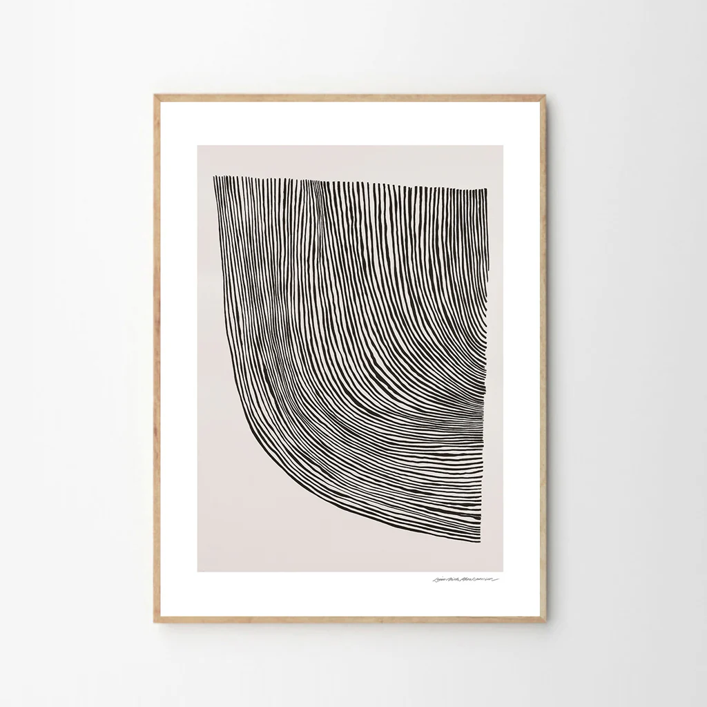 Leise Dich Abrahamsen Curves Print - Image 6
