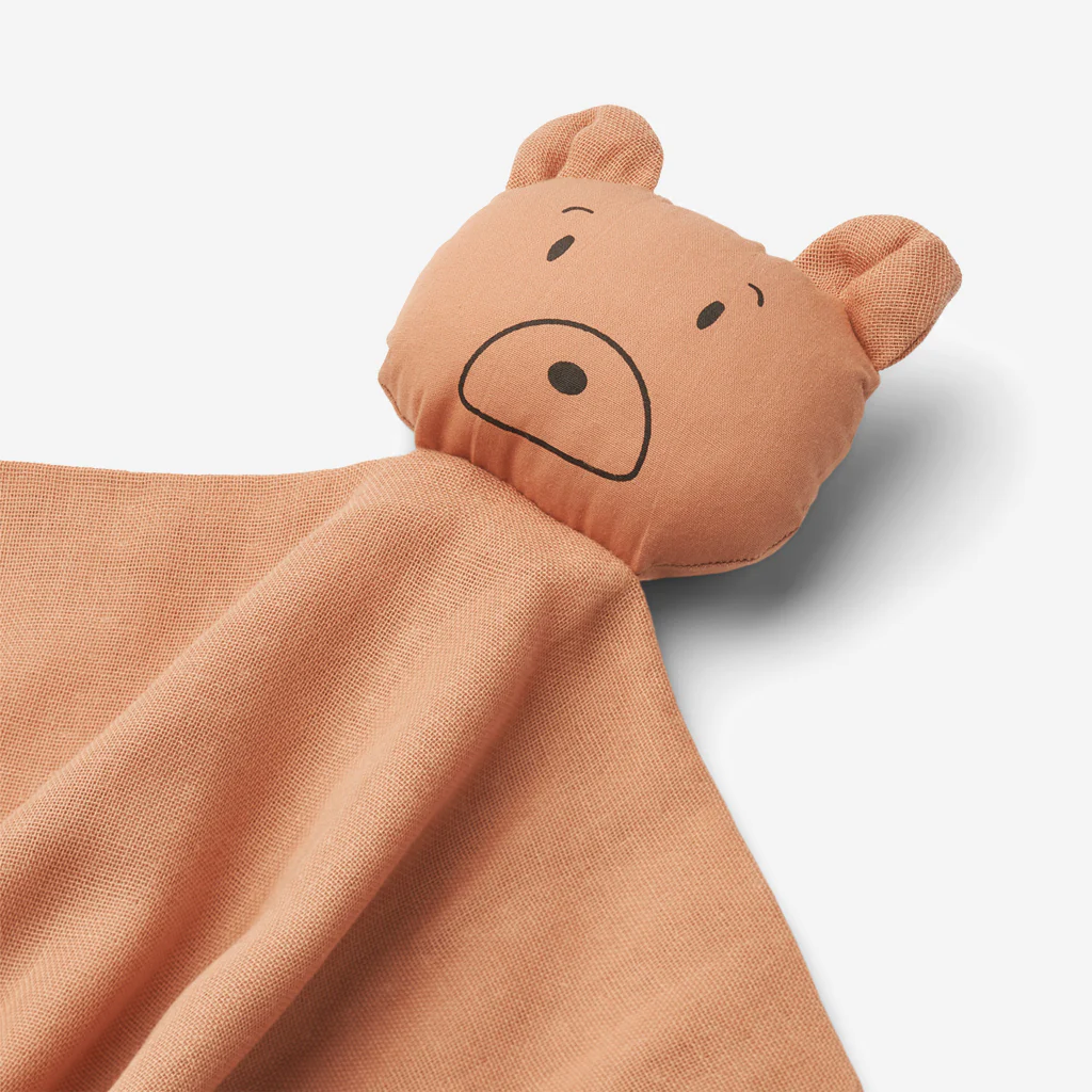 Liewood Agnete Cuddle Cloth Pack Bear Rose Mustard - Image 3