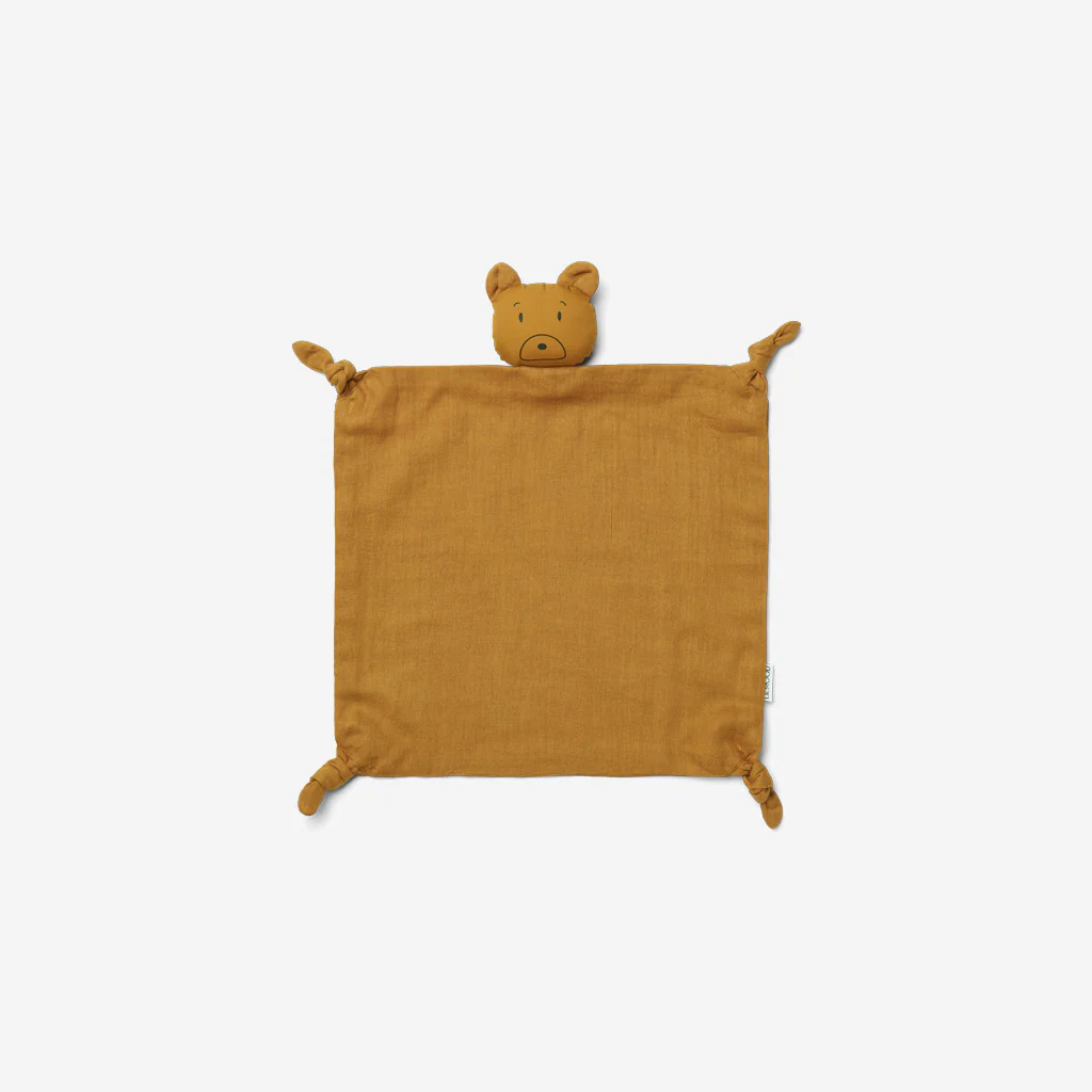 Liewood Agnete Cuddle Cloth Pack Bear Rose Mustard - Image 5